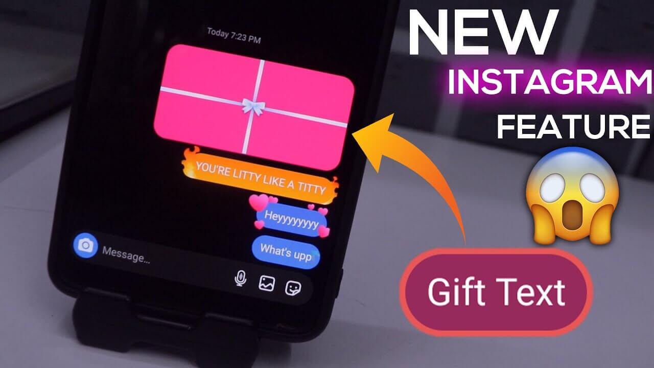 Instagram Gift Box - What is Instagram Gift Message?